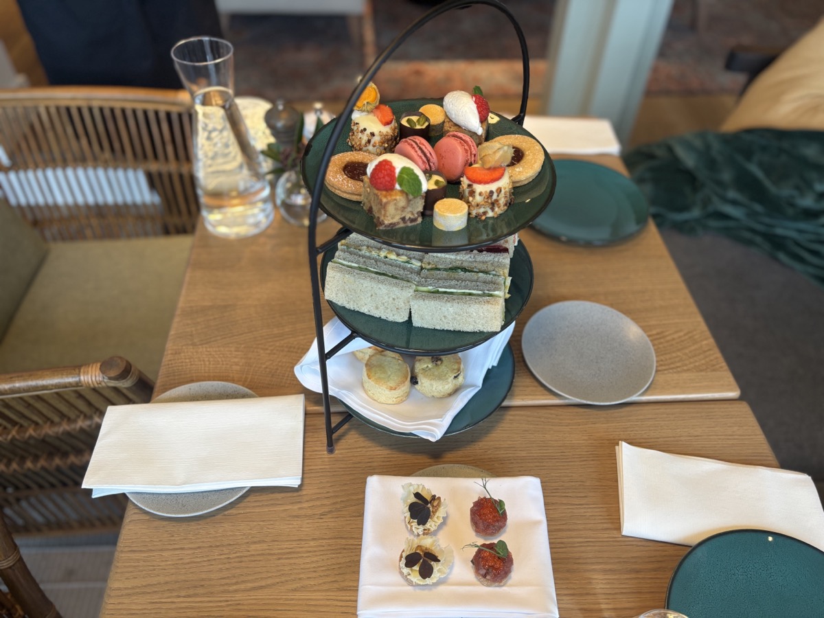 Tea by the Sea cake stand