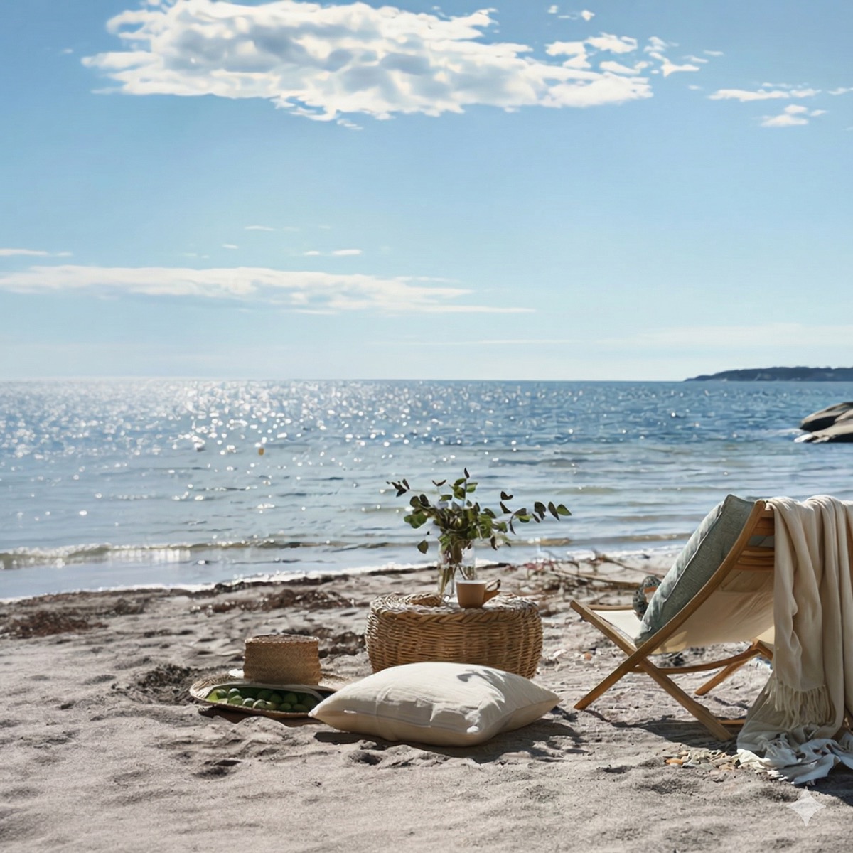 Hvile Beach at Havna Hotel & Sjøbad