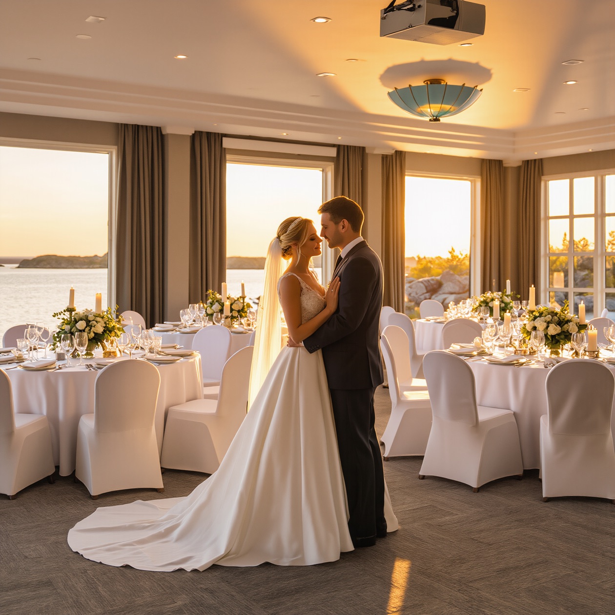 Sommerhaven bryllup ved Havna Hotel